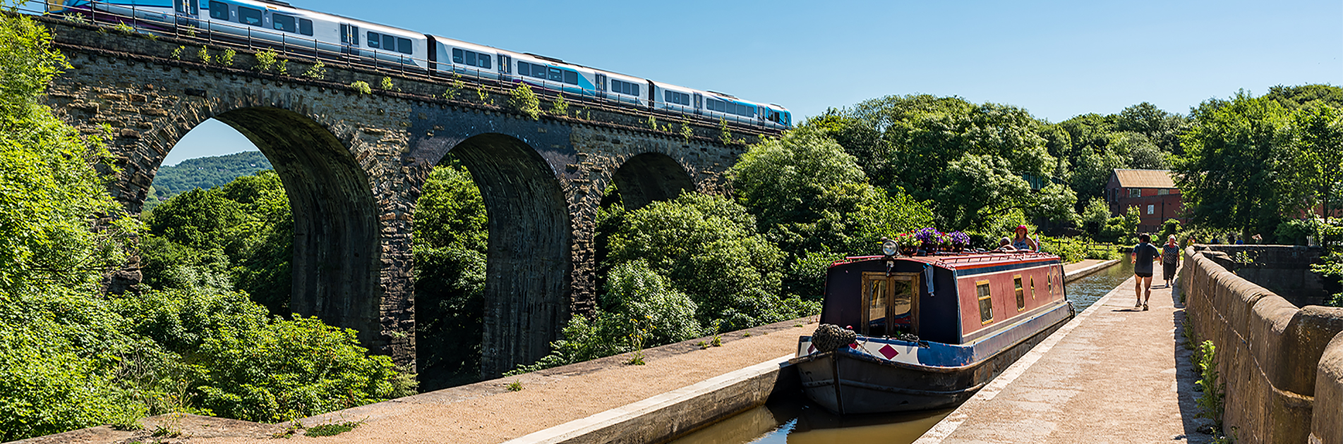 Kanal-akv&aelig;dukt i England